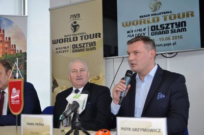 Konferencja prasowa poświęcona turniejowi Grand Slam Warmia Mazury Olsztyn 2016 31.03.2016.