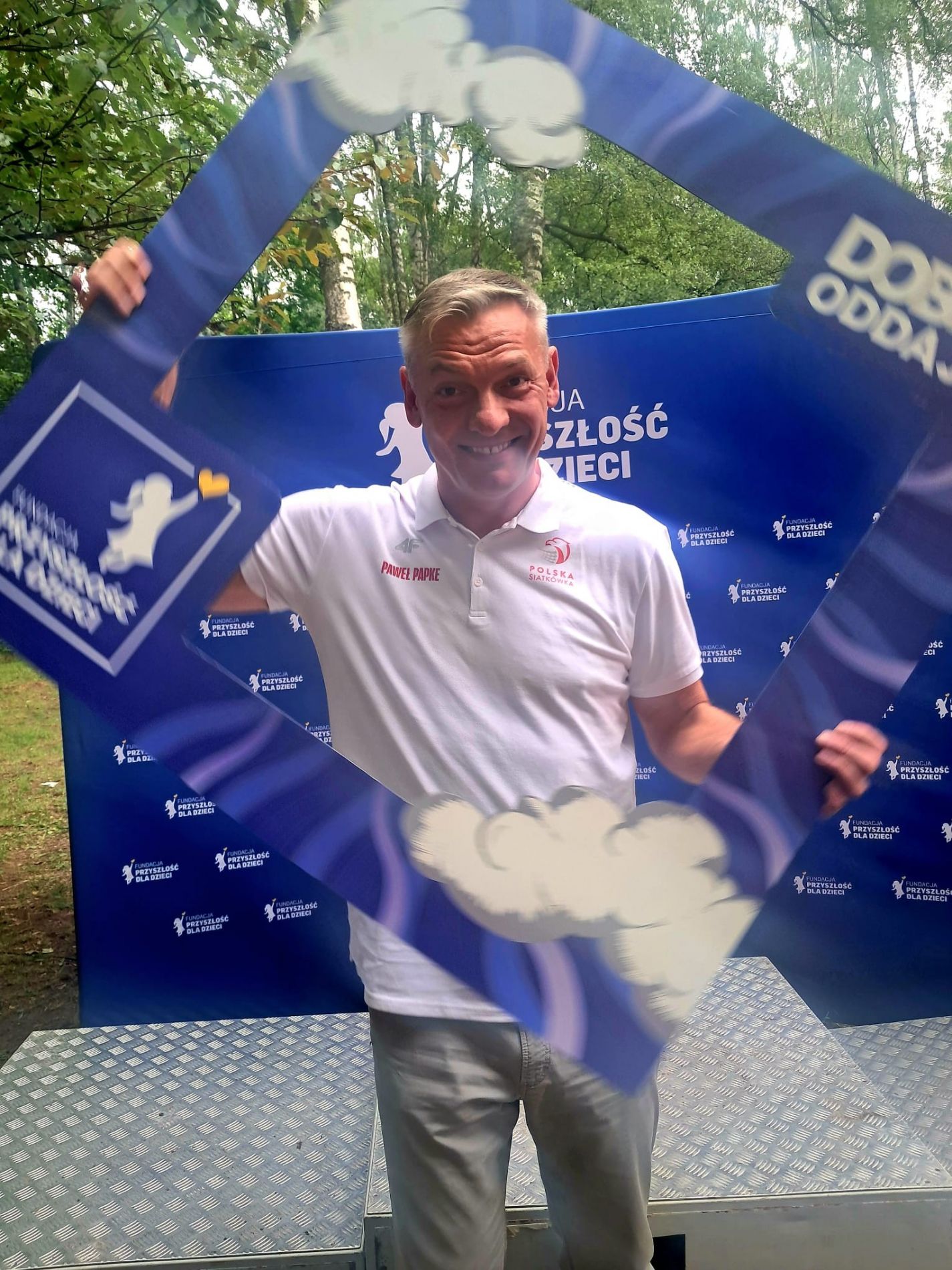 Paweł Papke jako ambasador działań na rzecz dzieci Paweł Papke jako ambasador działań na rzecz dzieci