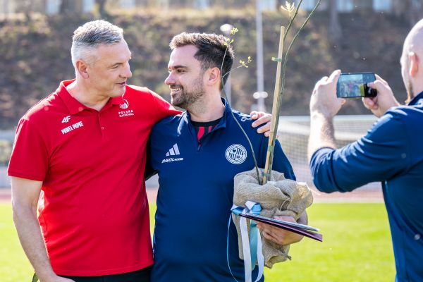 Otwarcie zmodernizowanego stadionu lekkoatletycznego w Mrągowo 